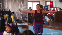 Vanessa Ramirez la ingeniero comercial de TPS que es amante del baile y en sus ratos libres enseña zumba a los niños.