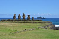 Buque de la Armada transportará 400 toneladas de alimentos y materiales de construcción a Isla de Pascua