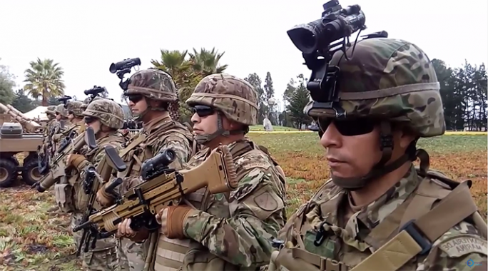 El Cuerpo de Infantería de Marina de Chile conmemoró sus 199 años de