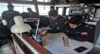 Cadetes de la especialidad “Ejecutivos” de la Escuela Naval “Arturo Prat” realizaron navegación en la jurisdicción de la Tercera Zona Naval
