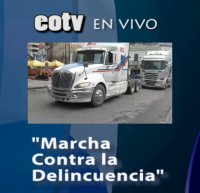 EOTV transmitió en directo la "Marcha Contra la Delincuencia"