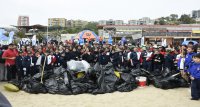 Armada de Chile realizó limpieza de 103 playas recolectando 93 toneladas de basura