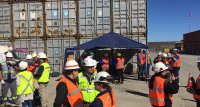 San Vicente Terminal Internacional participa en simulacro de derrame en bahía de San Vicente