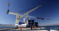 TPC descarga 10 nuevos aerogeneradores para parque eólico de Pacific Hydro