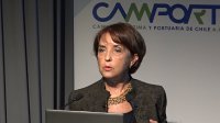 Exposición de la Ministra de Transportes Gloria Hutt en el seminario “Nuevos desafíos para el sector Marítimo–Portuario: ¿Estamos Preparados?” organizado por Camport.