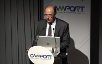 Exposición de Daniel Fernández, presidente de la Cámara Marítima y Portuaria de Chile en el seminario “Nuevos desafíos para el sector Marítimo–Portuario: ¿Estamos Preparados?” organizado por Camport.