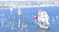 Impresionante desfile de Gandes Veleros despidió de Valparaíso a "Velas Sudamérica 2018" en homenaje al Bicentenario de la Armada.
