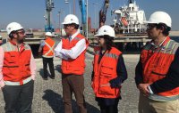 Puerto Angamos y Ultraport reciben al ministro de Bienes Nacionales