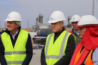 Presidente del SEP, Ricardo de Tezanos Pinto, visita el Puerto de Iquique