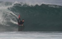 Bodyboarder que es Top Ten mundial de la especialidad gana Fondo del Deporte de Puerto San Antonio.