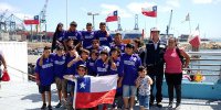 Junta de vecinos “El Sauce” y club Talento de Barrio recorrieron bahía de San Antonio junto a empresa portuaria
