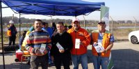 Puerto San Antonio y servicios públicos fiscalizan a camiones en Nodo Logístico