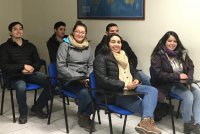 Estudiantes de la UCSC recorrieron instalaciones de Puerto de San Vicente