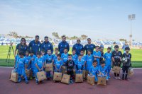 Alumnos de Escuela de Fútbol TPA recibieron indumentaria oficial del equipo