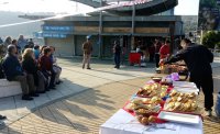 Artesanos del Paseo Bellamar celebran inicio de Fiestas Patrias en actividad organizada por Puerto San Antonio