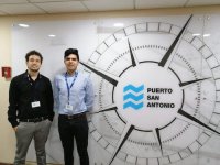 Puerto San Antonio recibe durante diciembre la mayor cantidad de alumnos en práctica