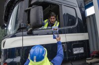 TPS desarrolló campaña de seguridad para conductores de camiones