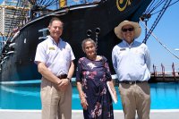 Iquiqueña de 102 años visitó museo “Corbeta Esmeralda”