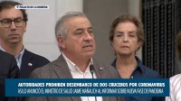 Dos cruceros que arriban a Chile son declarados en cuarentena por las autoridades y se prohibe desembarco de pasajeros.