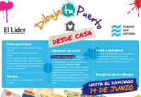 “Dibuja Tu Puerto…Desde Casa”…Una invitación de Puerto San Antonio para niños y niñas de entre 6 y 13 años.