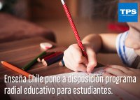 TPS valora proyecto de Enseña Chile que pone a disposición programa radial educativo para estudiantes