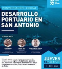 Conversatorio Digital sobre Puerto Exterior alcanza los 300 inscritos
