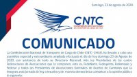 Camioneros confirman movilizaciones a partir de las 00:00 horas de mañana jueves