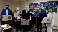 Cámara Aduanera de Chile dona computadores a hospital Claudio vicuña de San Antonio