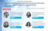 Hoy se inauguró el Seminario Internacional “Manejo de Recursos Acuáticos con Enfoque Ecosistémico