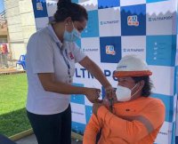 Ultraport inicia su campaña de vacunación voluntaria para sus trabajadores a lo largo de Chile