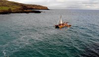 Programa especial de conmemoración de la travesía que unió el continente con Rapa Nui, un 27 de abril de 2019. Realizada en una réplica de una embarcación ancestral, el Kuini Analola, a la usanza de los antiguos navegantes de la Polinesia.