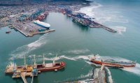 Puerto San Antonio movilizó casi un millón de toneladas más en el primer cuatrimestre del año respecto a 2020