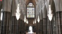 El himno de la Armada "Brazas a Ceñir" fue interpretado en el órgano de la Abadía de Westminster.