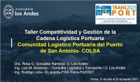Empresas de Colsa participan del taller Competitividad y Gestión de la Cadena Logística Portuaria
