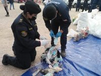 Círculo de Seguridad y Autoridad Marítima realizan limpieza de playa en LLacolén y Poza los gringos