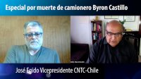 José Egido ante asesinato de camionero "No es la sociedad ni el Chile que esperamos"