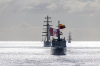 Velas Latinoamérica 2022 cruza el Estrecho de Magallanes