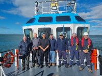 Presidente del directorio de Empresas Taylor visita oficina en Punta Arenas ante nuevo proceso que inicia la empresa