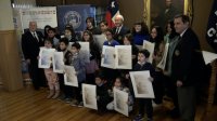 Cuarenta años cumplió el Concurso de Pintura Infantil realizado por la Liga Marítima de Chile.