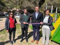 TPS y municipio porteño inauguraron la renovada plaza Rubén Darío.