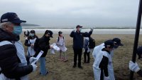 Hermandad de la Costa apoyó Día Internacional de Limpieza de Playas