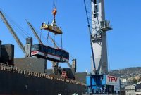 Puerto Valparaíso recibe flota de buses eléctricos que se sumarán a la red de transporte de Santiago