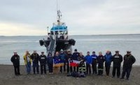 LTP Kaitek de Ian Taylor apoya histórico cruce a nado del Estrecho de Magallanes