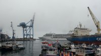 Luego de varios años un crucero de Royal Caribbean recala en Valparaíso.