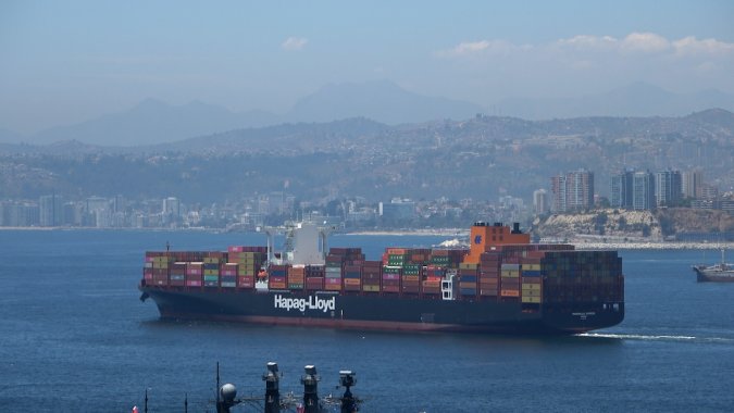 TPS embarca 22.000 toneladas de cherries en nave Manzanillo Express.