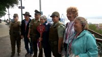 Con amplio operativo resguardan a turistas de cruceros en Valparaíso.