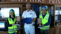 Recalada del Sapphire Princess marca retorno de línea del Consorcio Carnival a Valparaíso.