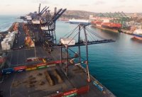 Puerto San Antonio destaca avance en modernización de maquinaria de STI.
