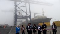 San Antonio Terminal Internacional, inauguró sus 2 nuevas grúas STS Súper Post Panamax.