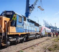 Transap nuevamente se adjudicó el traslado de los modernos trenes de EFE entre el Puerto San Antonio y Santiago